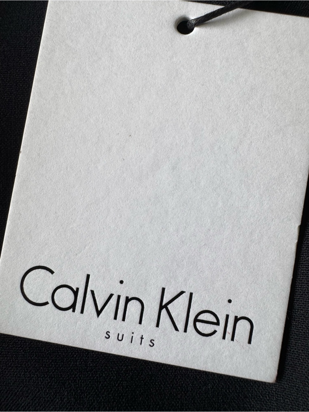 Calvin Klein Navy Pencil Skirt - Sleek Office Essential - Picture 6 of 7